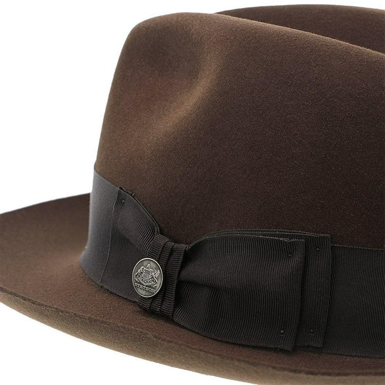 Temple Fur Felt Fedora Hat - 7 - Caribou - Walmart.com Temple Fur Felt Fedora Hat - 7 - Caribou - Walmart.com