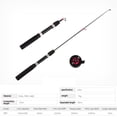 thumbnail image 2 of Lightweight Retractable Short Winter Ice Fishing Rod Fishing Reel Combination, 2 of 4