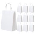thumbnail image 1 of 10pcs Paper Bags Small Business Gift Bags Paper Gift Bags Paper Shopping Bags with Handles, 1 of 9