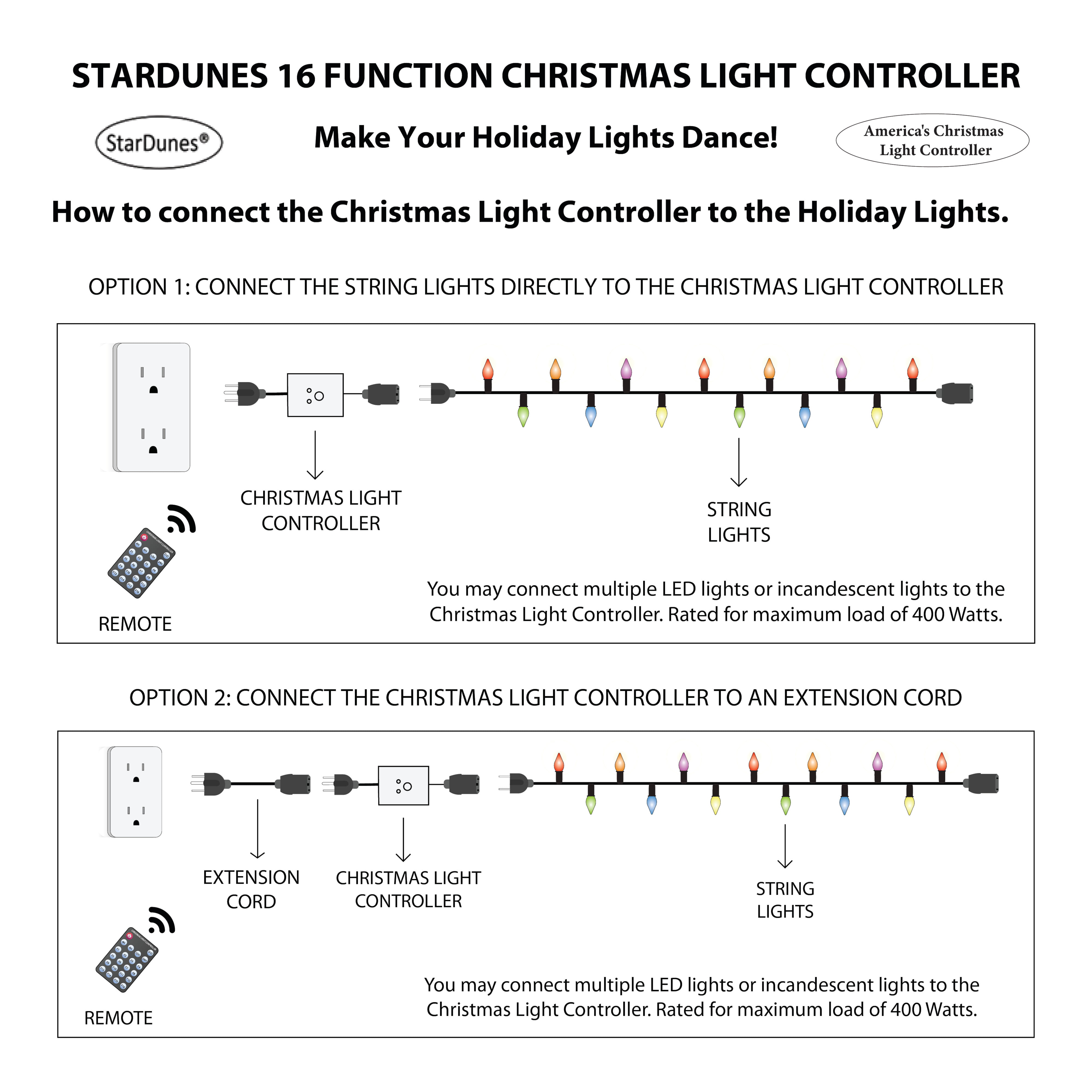 StarDunes Christmas Light Controller