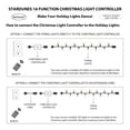 thumbnail image 5 of Stardunes Christmas Light Controller, 16 Flash/Fade Functions, 5 Timer Functions, 5 of 8
