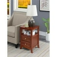 thumbnail image 2 of Convenience Concepts Table d'Appoint Carré Melbourne en Finition Bois Cannelle, 2 of 3