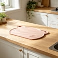 thumbnail image 6 of Miwamany Double Sided Plastic Cutting Board, Non Slip Thick Chopping Board for Meat and Vegetables, Dishwasher Safe TPU Kitchen Cutting Board with Leakage Groove (13x10.6in), 6 of 7