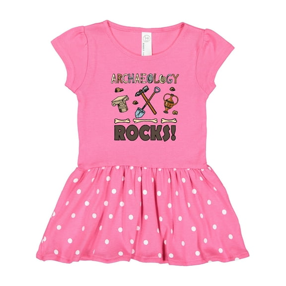 Inktastic Archaeology Rocks Archaeologist Gift Girls Toddler Dress