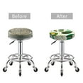 thumbnail image 5 of Daiia Green Avocado Stool Covers Round,Round Bar Stool Covers Waterproof Bar Chair Covers Washable Stool Cushion Slipcover for 12-14 Inch Chair-14 inch, 5 of 7