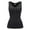 Black, variant on QRIC Shapewear Tank Top Cami Shaper with Biult-in Removable Bra Pads Tummy Control Camisole Body Shaper for Women