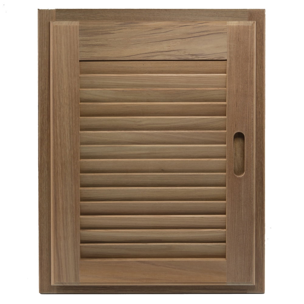 Whitecap 60724 Teak Louvered Door and Frame - 15