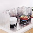 thumbnail image 4 of Oil Baffle Oil Splash Cooking Baffle Splash Guard Aluminum Foil Oilproof Insulation Board Splatter Shield, 4 of 5