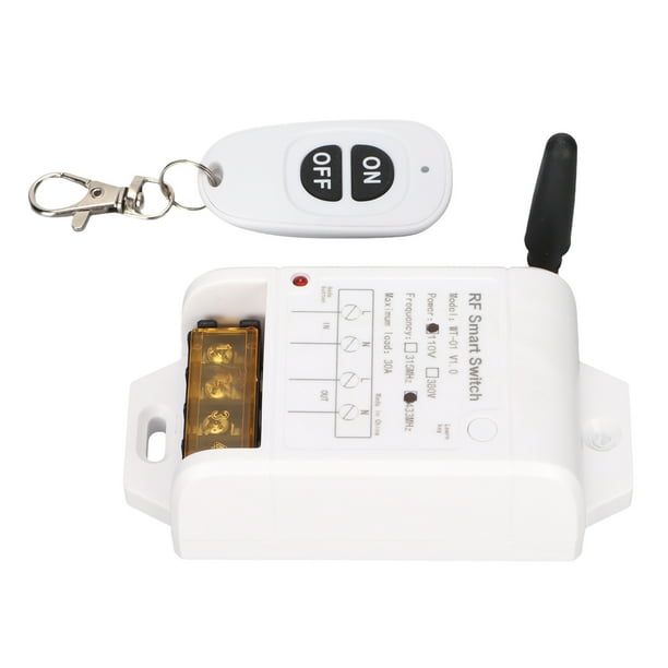 Interruptor RF inalámbrico, WT‑01 Interruptor de control remoto Interruptor transmisor Interruptor RF Eficiencia óptima