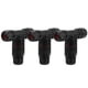 thumbnail image 4 of Conector impermeable IP68 de 3 piezas, cable eléctrico de 3 vías en forma de T, accesorios industriales para exteriores, 4 of 12