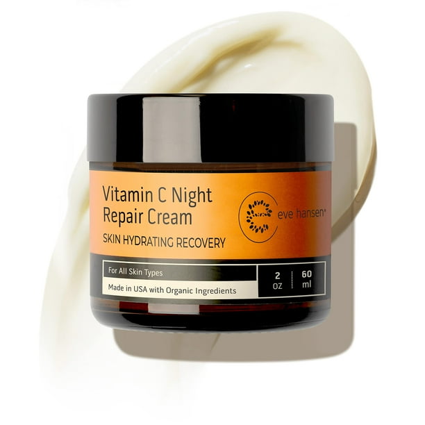 Crema de noche Eve Hansen Vitamina C 60 ml con vitamina E antienvejecimiento