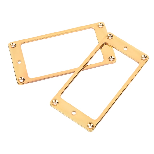 Humbucker Pickup Cover, Electric Guitar Pickup Frame Metal Stable Structure Shiny Finish For Decoration Gold
