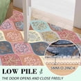 thumbnail image 7 of Bleum Cade Boho Floral Area Rugs 3x5 Washable Flower Rug for Bedroom Living Room,Soft Faux wool Non-slip Backing Carpet, 7 of 7