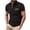 01 Black, variant on zfwon Mens Polos Shirts Short Sleeve Lightweight Smart Casual Golf Shirt Fashion Lapel Color Block Tops Summer Bussiness Office Button Golf Tennis Tops Comfy Basic Pullover