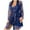 #356-Navy, variant on Censtreet Womens Fashion Sleeveless Round-Neck Nightgown Winter Loose Bathrobe Home Wear Nightgown