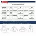 thumbnail image 3 of Odeerbi Toddler Sweatshirt Autumn Winter Girls' Crew Neck Long Sleeve 2024 CasualLetter Print Hooded Sweater Trousers Set White, 3 of 9