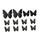 thumbnail image 3 of 12 piezas de decoración de pared con mariposas 3D, calcomanías artísticas modernas de mariposas simuladas para dormitorio, festivales, guardería., 3 of 8