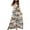 White, variant on 2025 Clearance! Clearance under $5 asdoklhq Womens Plus Size Clearance Dresses,Women V-neck Sleexeless Print Open Back Casual Halter Mid-Calf Long Dress