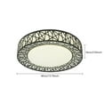 thumbnail image 2 of LED Round Dimmable Flush Mount Ceiling Light, Adjustable Modern Ceiling Lamp Fixture, 2 of 14