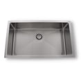 thumbnail image 1 of ONEX® Évier Carré en Acier Inoxydable 32"X18 Pouces-8"d sous le Bol Simple OUS3218-SQR, 1 of 7