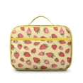 thumbnail image 2 of Strawberry Lunch Bag for School Reusable Insulated Lunch Bag for Women Men Meal Containers with Exterior & Interior Pockets Collection, 2 of 6