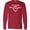 Red, variant on Inktastic Life Behind Bars BMX Long Sleeve T-Shirt