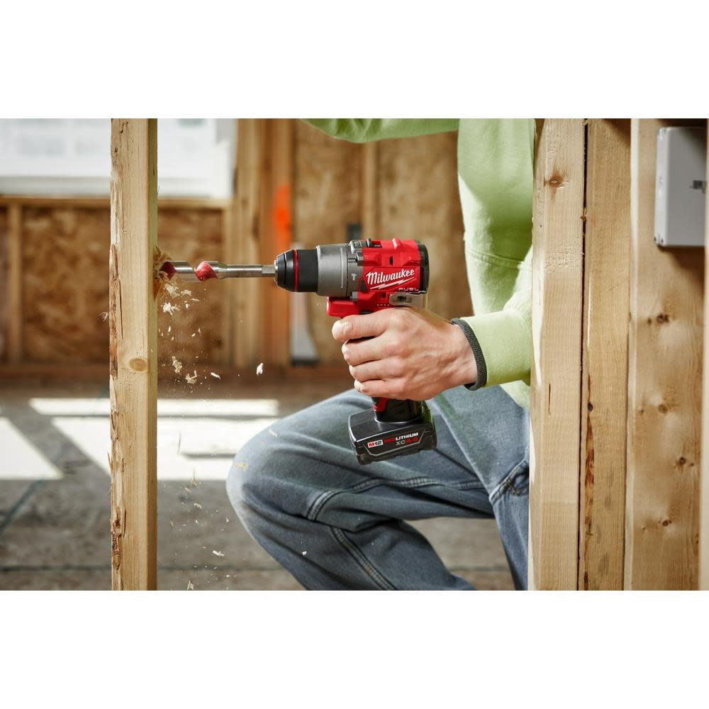 Milwaukee 3404-20 M12 FUEL 1/2" Hammer Drill 3404-20  Compact, High-Power Subcompact Drill with Brushless Motor & All-Metal Chuck (Bare Tool)