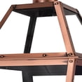 thumbnail image 5 of Rue De Royal 4-Light Aged Copper Outdoor Post Lantern, 5 of 5