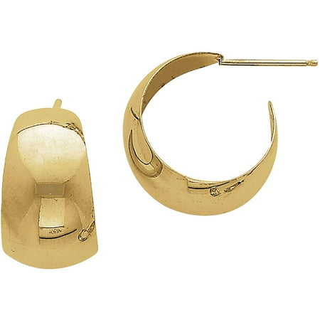 Primal Gold 14 Karat Yellow Gold Small Hoop Earrings