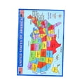 thumbnail image 1 of TABLZONE Usa Map for Wall Display Featuring Detailed States and Cities High Definition Print for Classroom and Home, 1 of 5