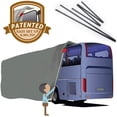 thumbnail image 4 of Leader Accessories New Easy Setup Travel Trailer Cover Fits RV Camper with Assist Steel Pole,27'-30', 4 of 5
