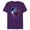 Purple, variant on Marvel Spider-Man: Across the Spider-Verse Miles and Gwen - Short Sleeve Blended T-Shirt for Adults - Customized-Dark Heather