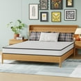 thumbnail image 3 of PayLessHere 6 Inch Hybrid Mattress with Innerspring and Foam/Fiberglass Free/Medium Firm Spring Mattress/Queen Size Mattress in a Box/CertiPUR-US Certified/Cool Sleep Pressure Relief …, 3 of 8
