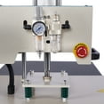 thumbnail image 4 of Heat Press Machine 16" x24" Up Sliding Dual Platen Heat Press Machine, Pneumatic Infrared Positioning Heat Press Machine, White+Blue, 4 of 6