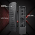 thumbnail image 3 of Fintie 2-in-1 Protective Case for 2021 Apple TV 4K / HD Siri Remote (2nd Generation) and Apple AirTag - Lightweight Anti Slip Shockproof Cover , Black, 3 of 8