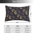 thumbnail image 2 of Pofeuu Snake Sleep Print Polyester Microfiber Plush Pillowcases, Super Soft and Cozy Pillow Case Covers with Envelop Closure（Pillow core not included）-20"x30", 2 of 6