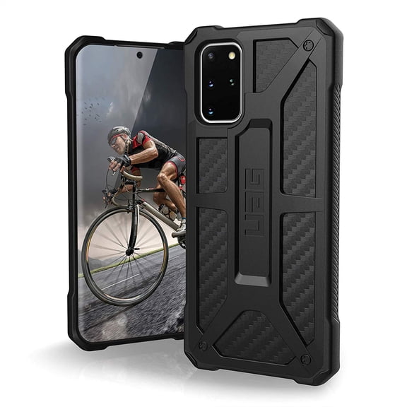 UAG Designed for Samsung Galaxy S20 Plus 5G Case [6.7-inch screen] Rugged Shockproof Monarch [Carbon Fiber] Protective Cover