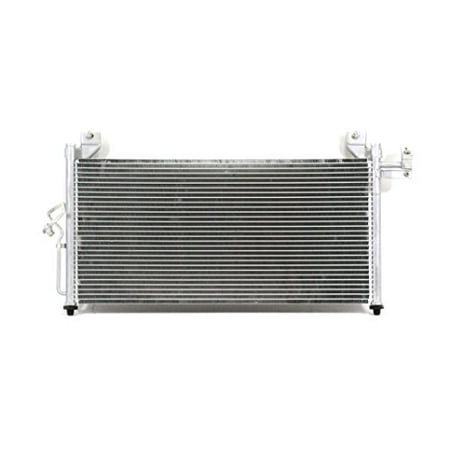 A-C Condenser - Pacific Best Inc For/Fit 3078 02-03 Mazda Protege Hatchback WITHOUT Turbo (Best Turbo For 5.3)