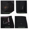 thumbnail image 4 of P&L Men's Slim Fit Suit 2 Piece Business Wedding Prom Tux Blazer & Pants, 4 of 5