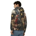 thumbnail image 4 of Honeii Bald Eagle Soldier Print Hoodies for Men, Pullover & Full Zip, Breathable Zip up Hoodie, Sweatshirt-X-Large, 4 of 5