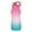 Pink, variant on LHWEN 2200ml Outdoor Sports Water Bottle with Time Marker Portable Leak Proof Hiking and Camping Bottle Large Capacity for Gym Fitness and Outdoor Activities Tritan - Plastic with Secure Lid Lock