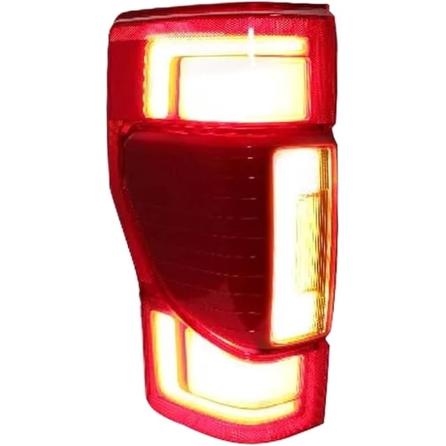 Car Type Tail Light Rear Lamp W/Blind Spot Assembly (Module NOT Included) , Compatible With Ford F250 F350 Super Duty 2020-2022 LC3Z13405(Right)