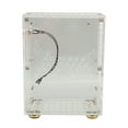 thumbnail image 2 of Mini ITX Case, Light Portable 4.3L Metal Button Clear Panel Mini Computer Case  For  1U Power, 2 of 8