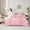 Pink Blue Orange, variant on Homewish Pink Dreamy Castle 7-Piece Twin Bedding Sets,Cute Bowtie Ribbon Bedding Comforter Set,Fairy Tale Princess Sheet Sets For Girl Teens,Luxury Bedroom Decor Reversible