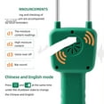 thumbnail image 4 of Digital Moisture Meter Cereal Moisture Meter Smart Sensor For Use In Corn Wheat Rice Grains Wheat Flour Monkfish Seed, 4 of 6