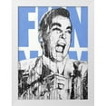 thumbnail image 2 of P Muir 15x18 White Modern Wood Framed Wall Art Titled - Funny Goodfellas Blue, 2 of 6