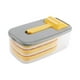thumbnail image 1 of Mini bandeja de hielo para refrigerador, con cubo de hielo, molde de hielo de silicona de 3 piezas, con contenedor de almacenamiento y cuchara de hielo., 1 of 6