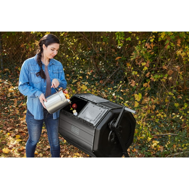 BLACK DECKER Tumbling Outdoor Composter BDSTGA9701 Walmart