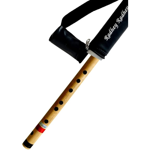 Musical Combo Flutes C Natural 7 Hole (19 Inch) & D Sharp 6 Hole (16 Inch) Bamboo Flute Bansuri with Flute Carry Bag Free By Indian Collectible