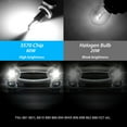 thumbnail image 5 of Pinypikaka 2 Pcs 881 Led Car Fog Lamp DRL Driving Bulbs 862 886 889 894 896 898 Xenon White 6000k 4000lm Ip67 Waterproof, 5 of 9